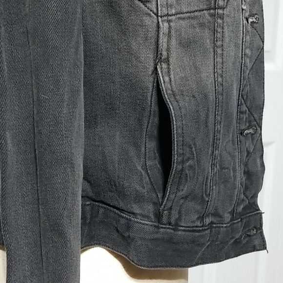 Faded Black Jean Jacket - Picture 9 of 9